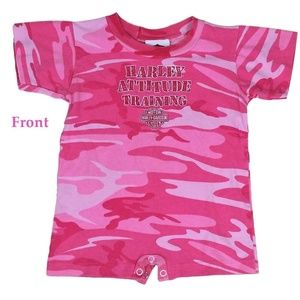 Harley Davidson 1-Piece Romper ~ Size 18 Months